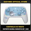EasySMX S10 TMR – Controle sem fio RGB para Switch, PC e celular — miniatura