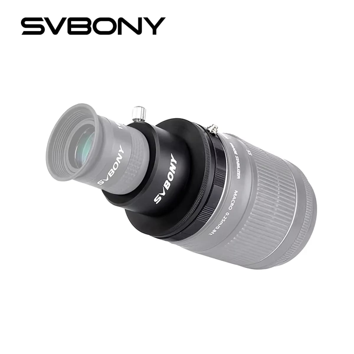 SVBONY Adaptador Canon DSLR para Telescópio 1,25"