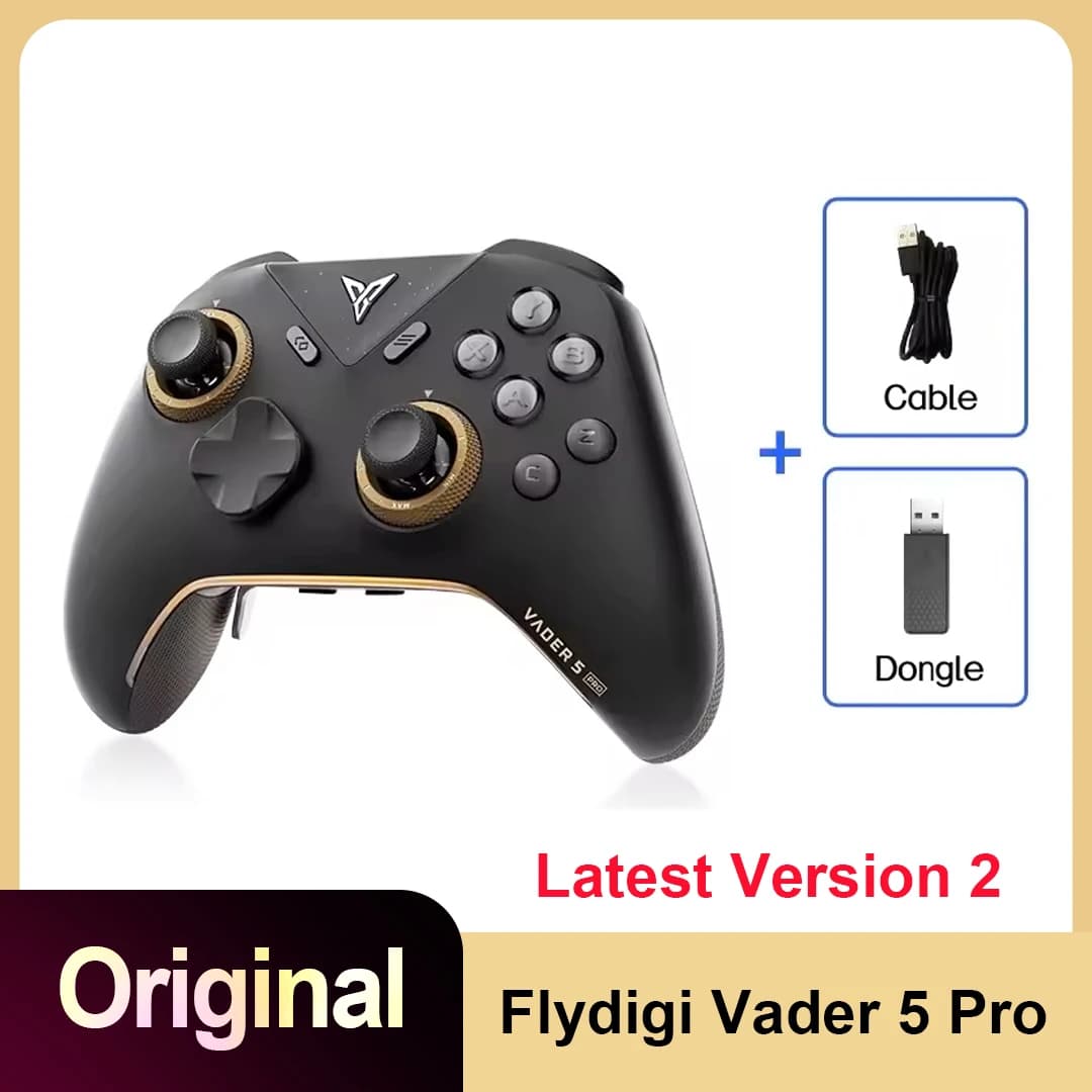 FLYDIGI Vader 5 Pro – Controle de Jogo Sem Fio com Hall Rocker