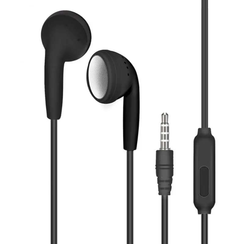 Genérico Fone de Ouvido 3.5mm Branco com Microfone