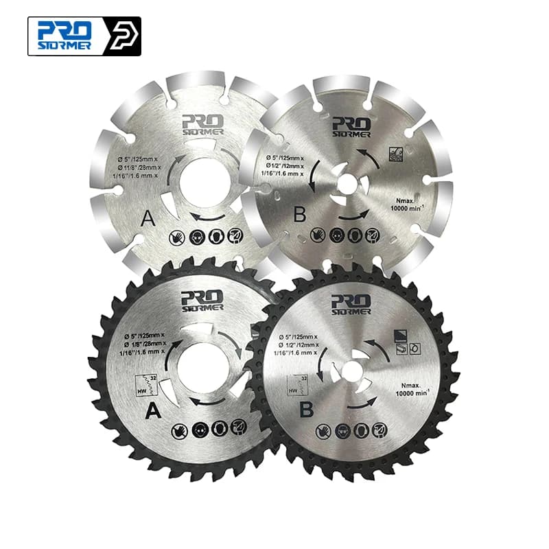 PROSTORMER Serra Circular Mármore 125mm Dupla Lâmina