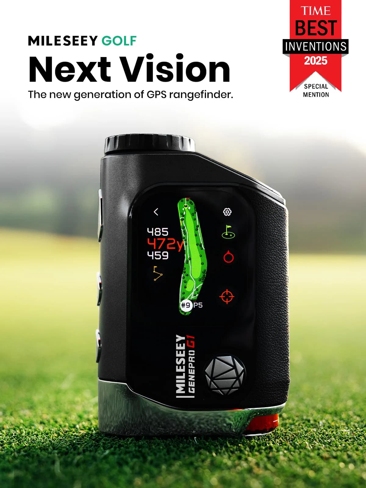 Mileseey GenePro G1 Telêmetro GPS para Golfe