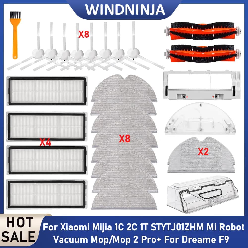 Xiaomi Kit de Acessórios para Robô Mijia 1C/2C/1T + Dreame F9