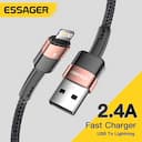Essager Cabo de Carregamento Rápido USB para iPhone – 2.4A — miniatura