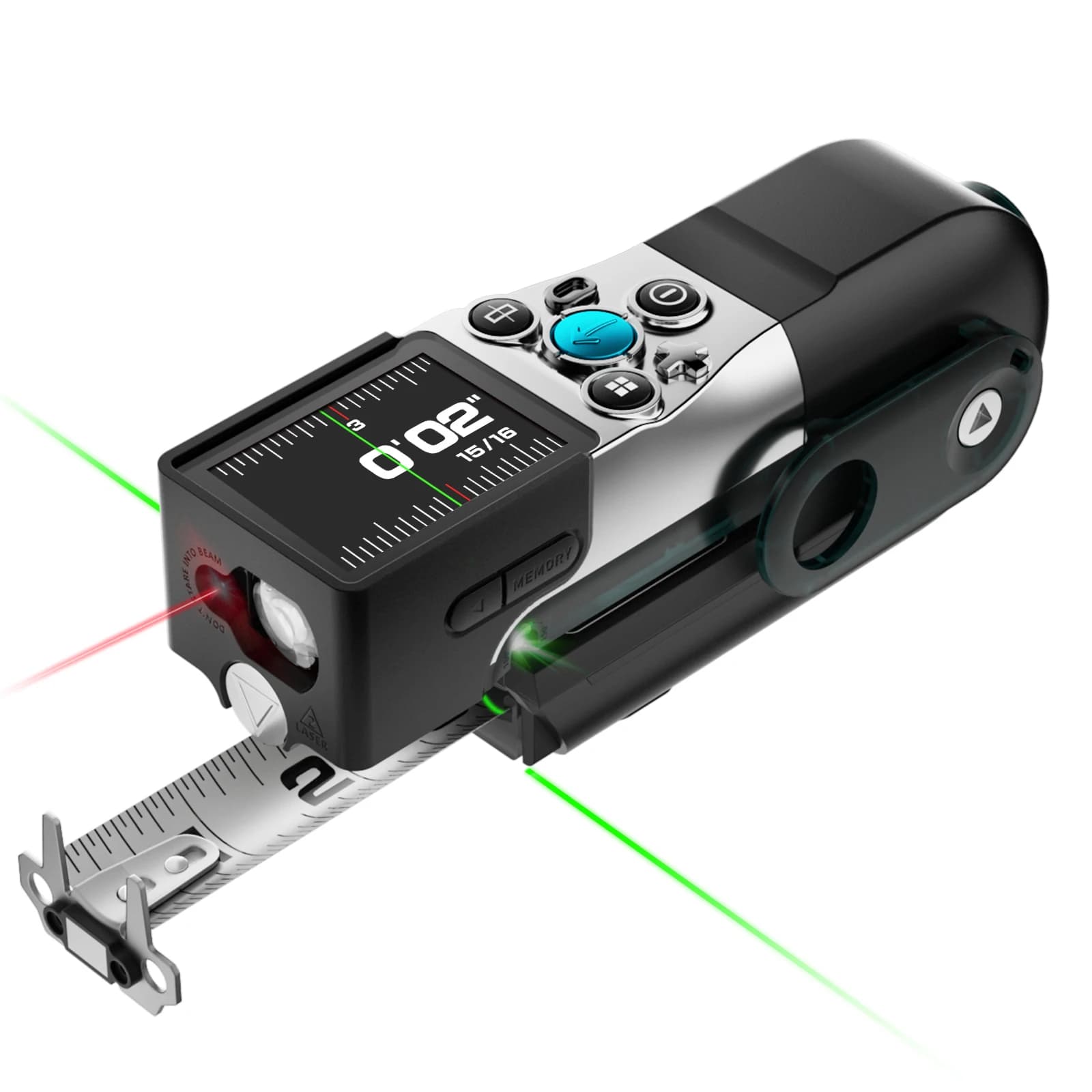 Mileseey XTAPE1 - Fita Métrica a Laser 100M Profissional