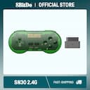 8bitdo Wireless Gamepad para SN30 – Jade Verde, 2.4G — miniatura