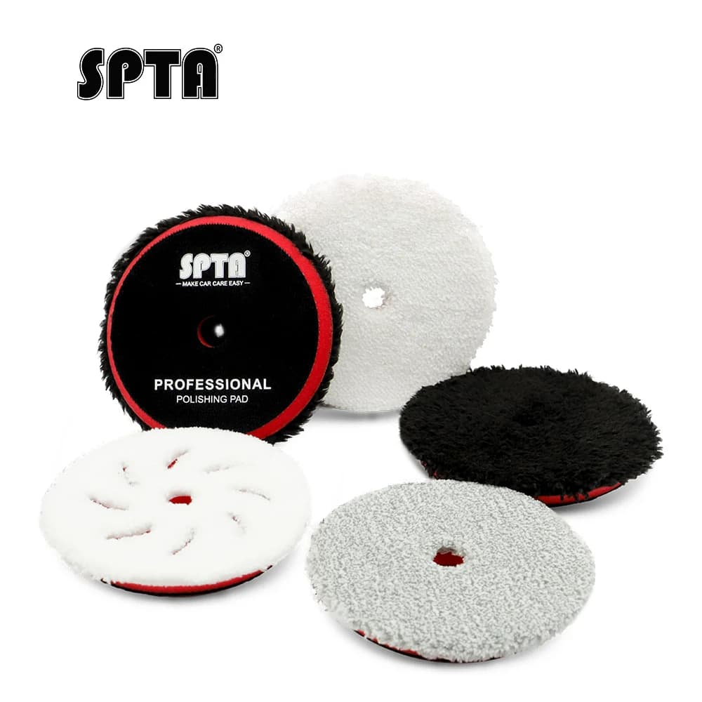 SPTA Almofada de Polimento Microfibra 3" 5" 6"