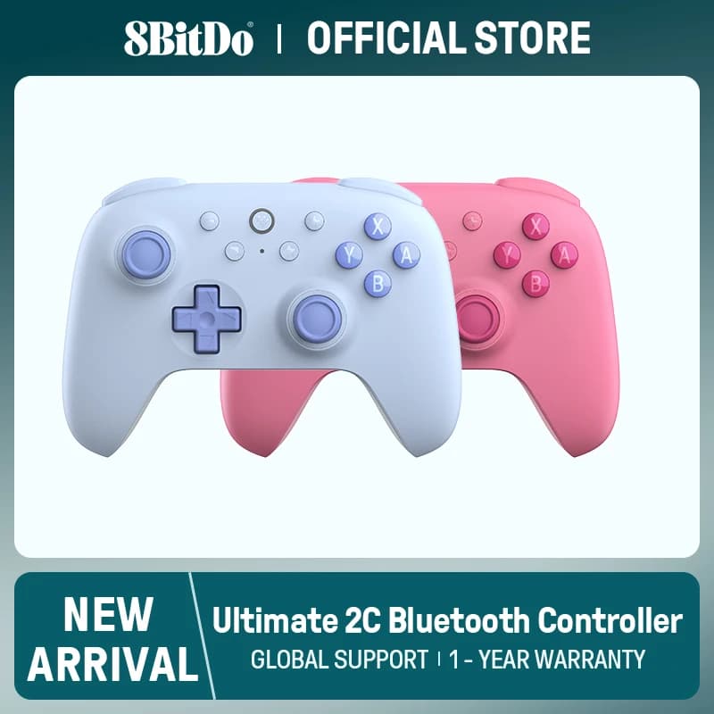 8BitDo Ultimate 2C Wireless – Controle Bluetooth para Switch