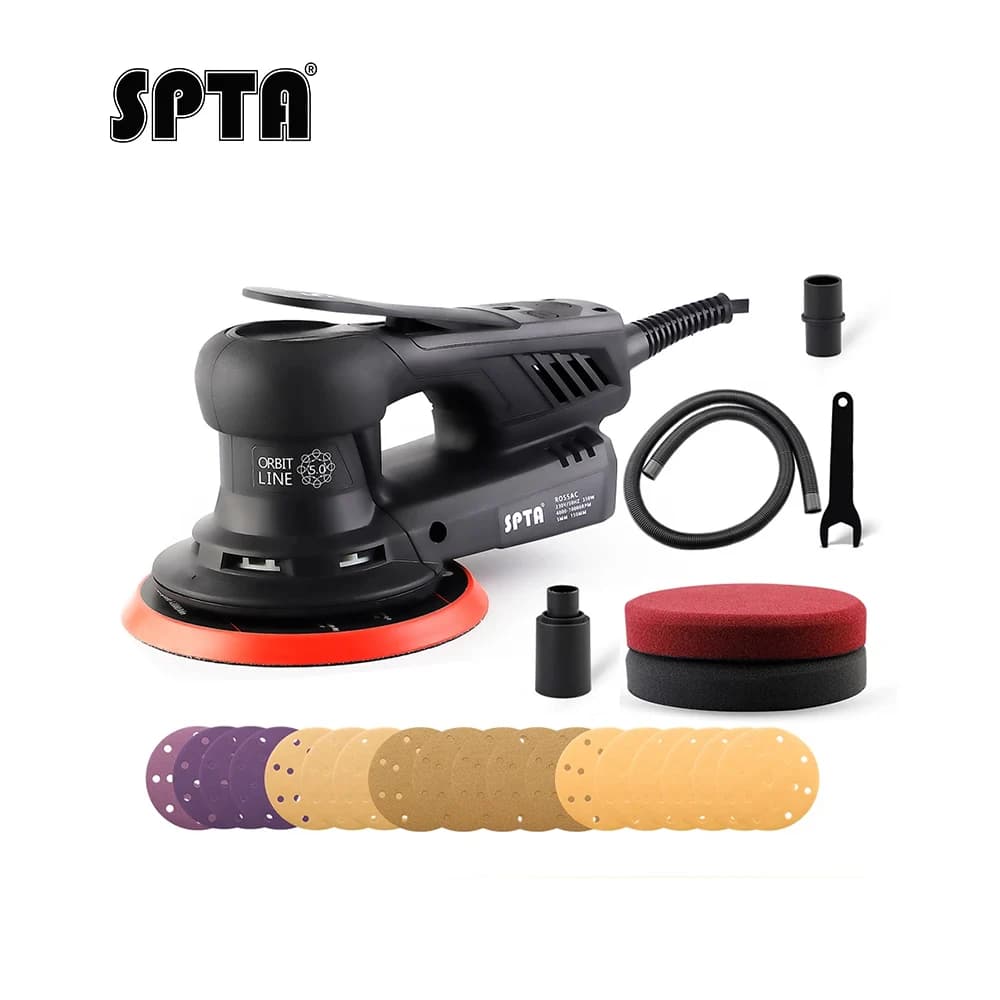 SPTA Lixadeira Orbital Aleatória 350W com Velocidade Variável