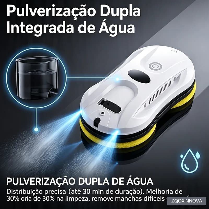 UPS Sistema Robô Limpador de Janelas – Limpeza Automática