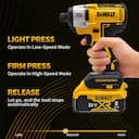 DeWalt DCF887 Parafusadeira Impacto Sem Fio 20V Brushless com LED — miniatura