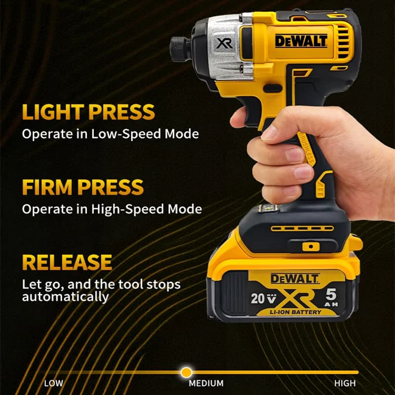 DeWalt DCF887 Parafusadeira Impacto Sem Fio 20V Brushless com LED