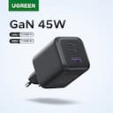 UGREEN Carregador GaN 45W PD3.0 PPS QC3.0 USB‑C — miniatura