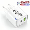 Carregador 65W GaN Multiportas – Quick Charge QC3.0 — miniatura