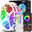 Fita de LED RGB 1m-40m com Controle por App - Decoração de Ambiente — miniatura
