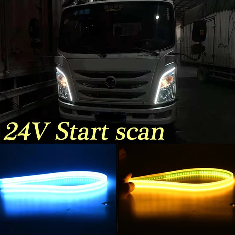 Fccemc Luz Diurna LED para Carro 24V - Impermeável