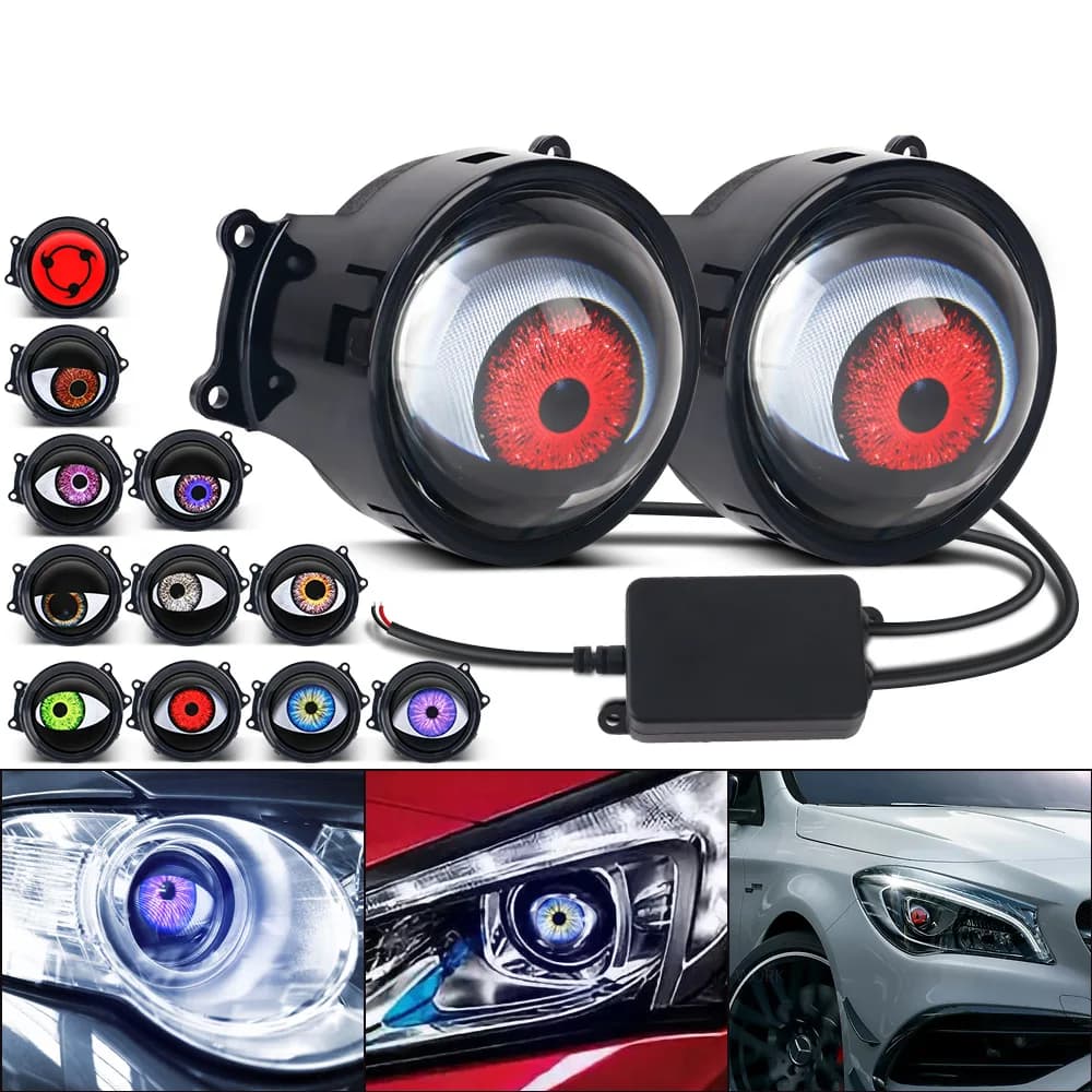 KALADA LED Dinâmico para Faróis – Conjunto Diabo e Águia
