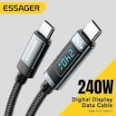 Essager Cabo USB-C 2M 100W PD 3.1 – Carregamento rápido — miniatura