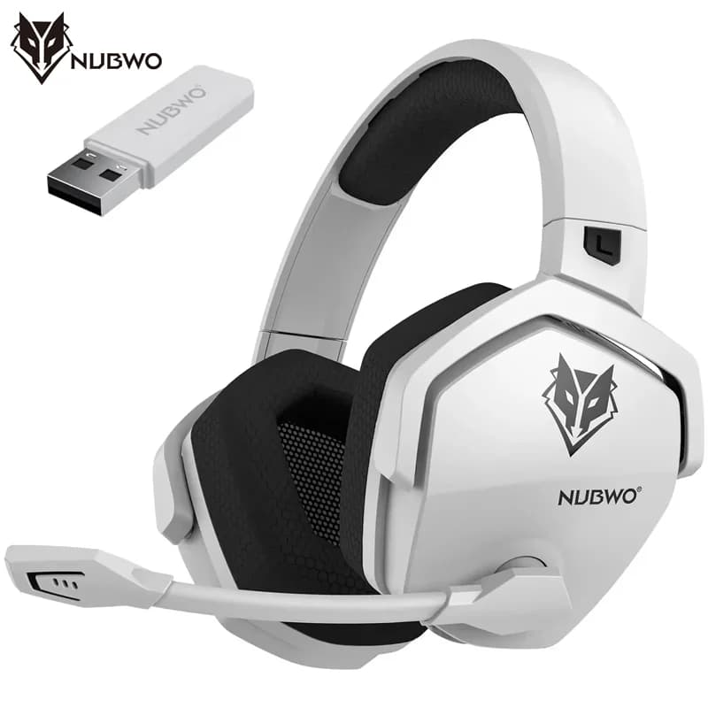 NUBWO G06 Fone Gamer Bluetooth 5.3 sem fio