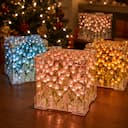 Kit Luminária Noturna em Cubo de Tulipa – Lâmpada LED Artesanal — miniatura