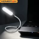 HOMEFISH Luz LED Mini USB – Lâmpada Portátil Flexível — miniatura