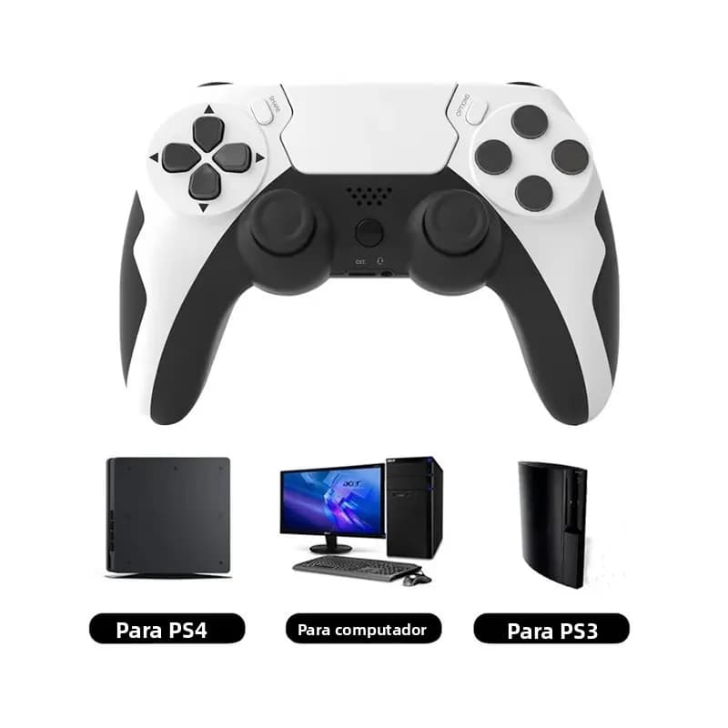 GAMINJA Gamepad Sem Fio com Giroscópio – PS4/PC