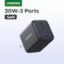UGREEN Carregador Mini GaN 20W/30W PD 3.0 USB-C — miniatura