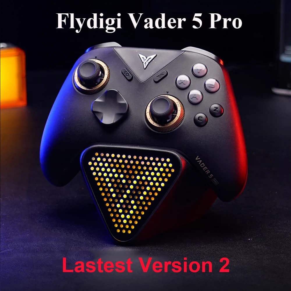 FLYDIGI Vader 5 Pro – Gamepad Elite Sem Fio com Hall Rocker