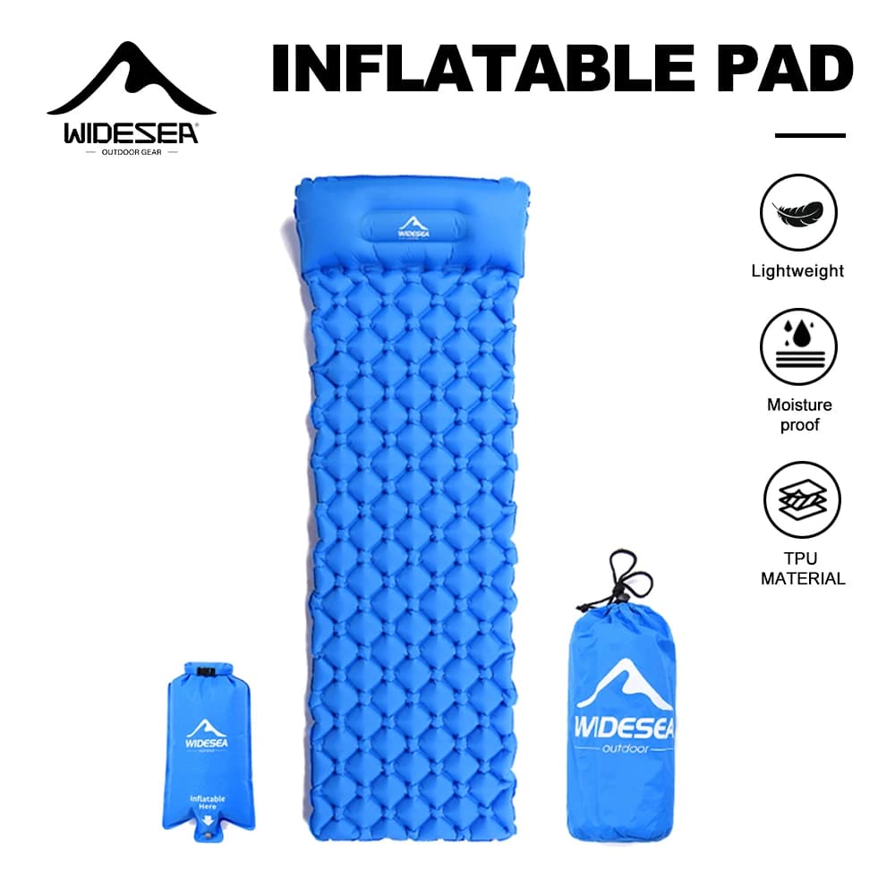 Widesea Colchão Inflável para Camping e Hiking