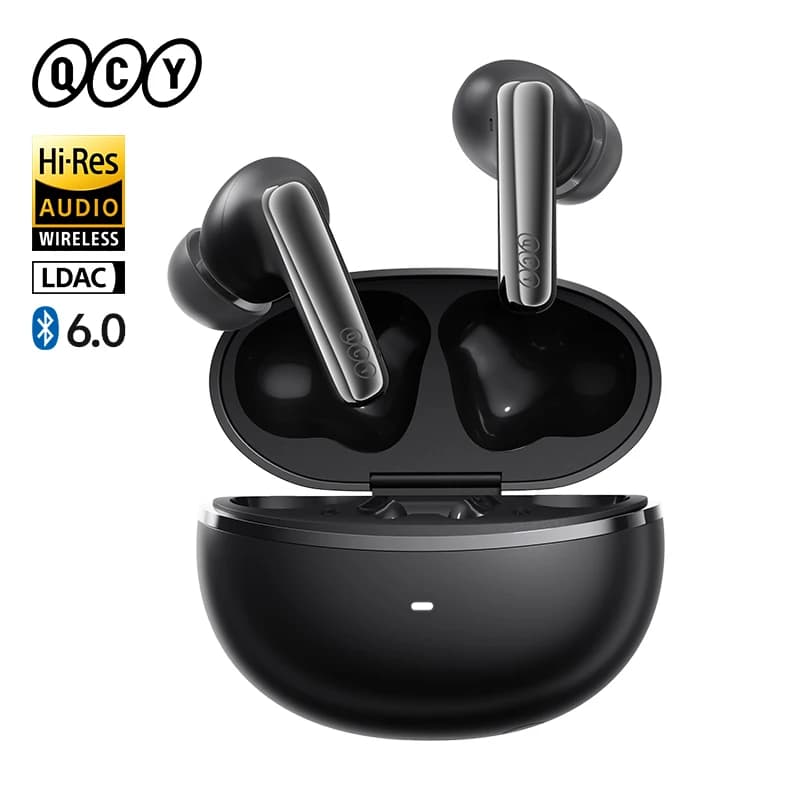 QCY MeloBuds N70 – Fones Bluetooth 6.0 com ANC e 50h