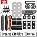 Dreame Peças de Reposição para Robô Vácuo X40 Ultra/Pro/L40 Ultra – Escovas, Filtros e Mais — miniatura