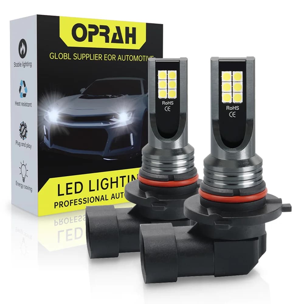 KALADA Kit 2 Lâmpadas LED H8/H11 HB3/HB4 6000K 12V - 2 peças