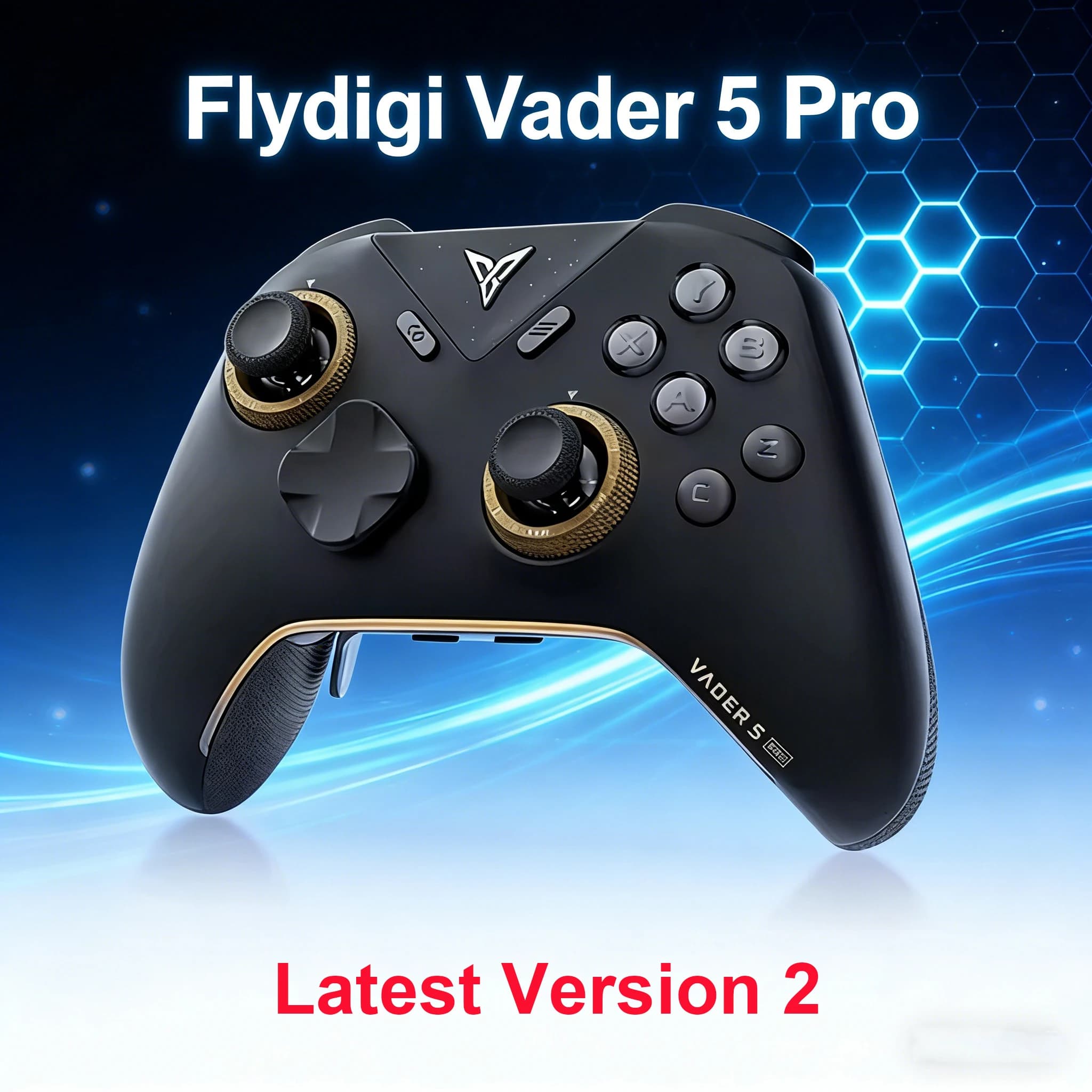FLYDIGI Vader 5 Pro – Controle de Jogo com Hall Rocker e Vibração