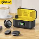 XinMic J6 – Microfone de Lapela Sem Fio com Cancelamento de Ruído — miniatura