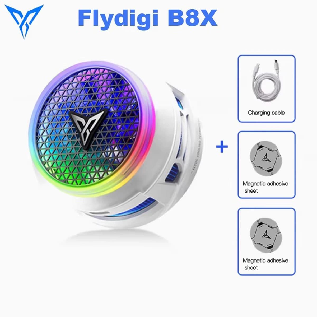 FLYDIGI Cooler B8X/B9X para Celular – Dissipa Calor com Luz RGB