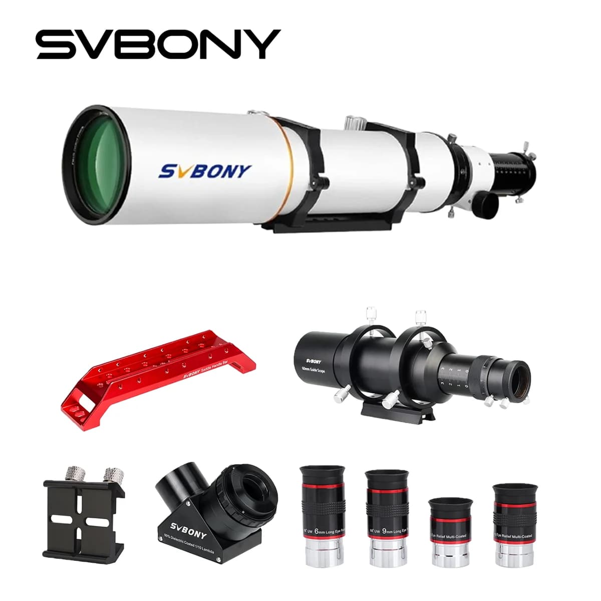 SVBONY SV503 102ED Telescópio Refrator para Astrofotografia