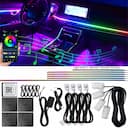 KALADA Luzes LED 18 em 1 para Interior do Carro – 64 Cores RGB — miniatura