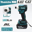 Makita Parafusadeira de Impacto 18V sem Escovas – Alta Torque — miniatura