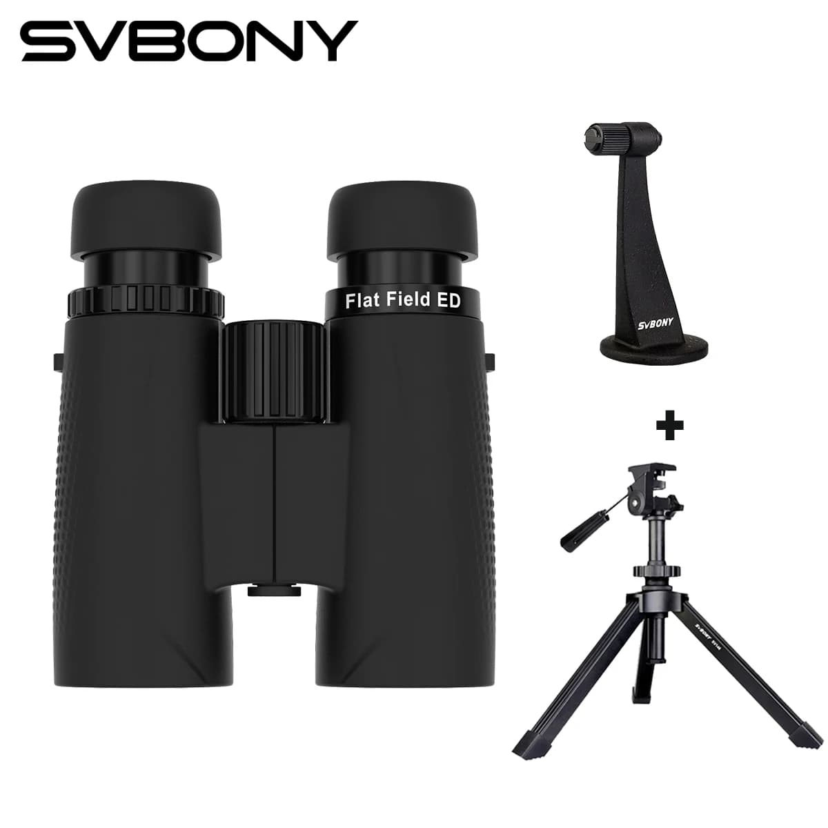 SVBONY Binóculos 8X42 10X42 ED com Tripé de Mesa
