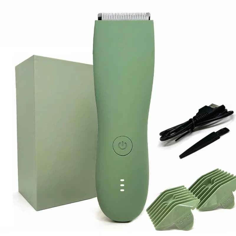 Aparador de Pelos Corporais - Barbeador Masculino à Prova d'Água