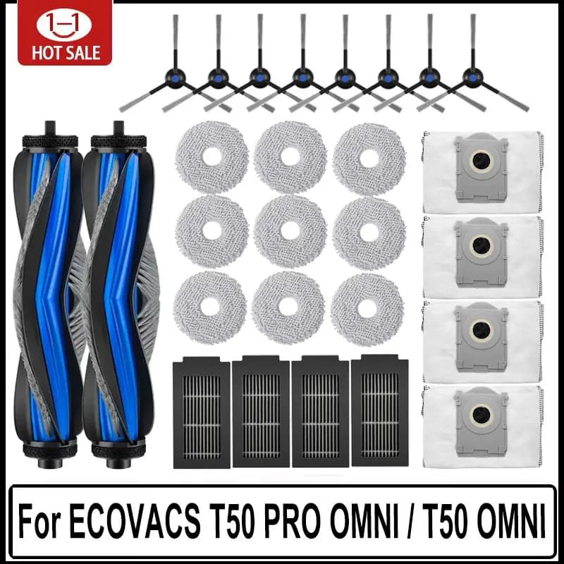 Ecovacs T50 Pro Omni - Acessórios e Peças de Reposição
