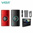 VGR Barbeador Masculino 3 Lâminas com Display LED - 9000 RPM — miniatura