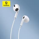 Baseus C17 fone intra-auricular com fio Tipo-C e microfone — miniatura