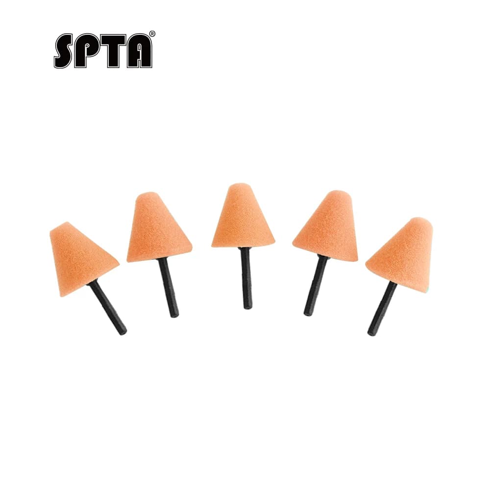 SPTA Almofadas de Polimento Mini 5mm - 5 Unidades Laranja