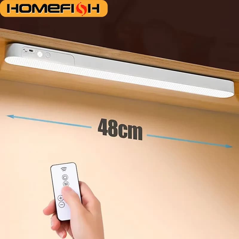 HOMEFISH Luminária de Mesa LED Recarregável - Leitura e Conforto