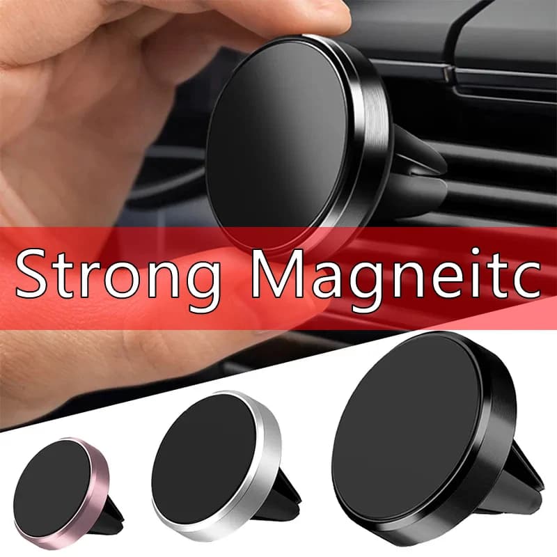 Marca própria - Suporte Magnético para Carro e Ventilação