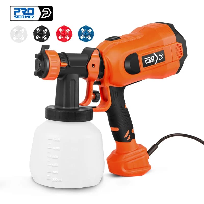 PROSTORMER Pistola Elétrica Pulverizadora 750W 1200ml