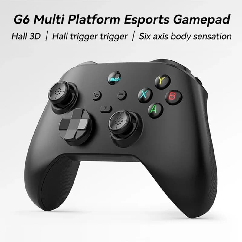 Controle Sem Fio G6 Hall Effect – Joystick Anti-Drift Bluetooth
