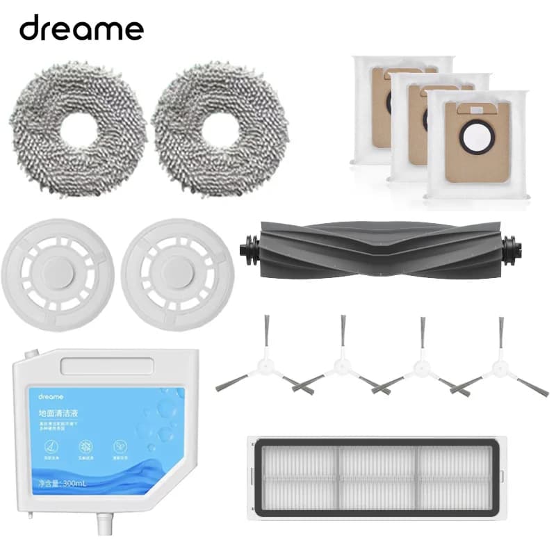 Dreame Bot L10 Ultra – Kit Completo de Acessórios para Aspirador