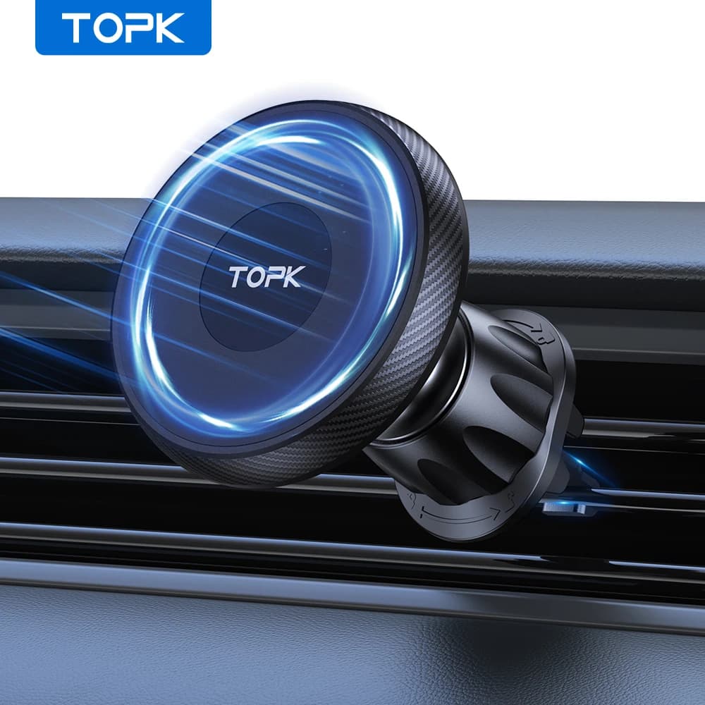 Topk Suporte Magnético para Telefone no Carro – MagSafe